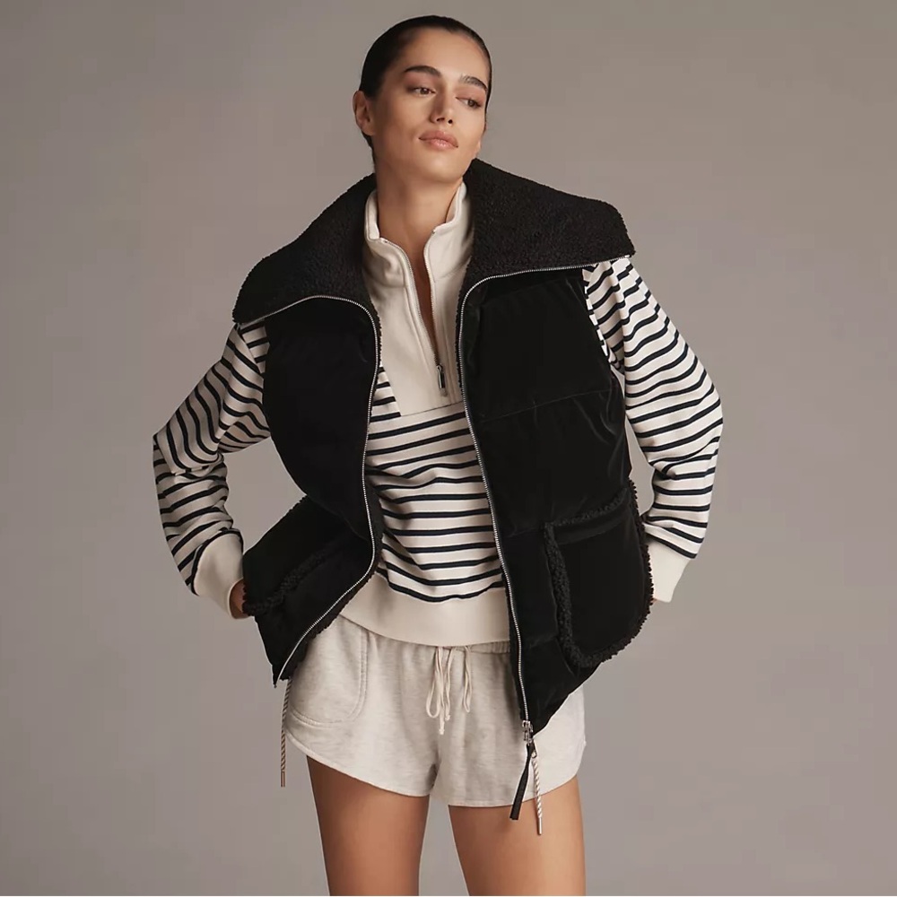 NWT Varley Evie Puffer Gilet Vest Anthropologie
